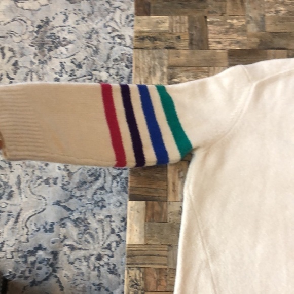 Flawless Crewneck Sweater Rainbow Sleeves - Picture 8 of 8